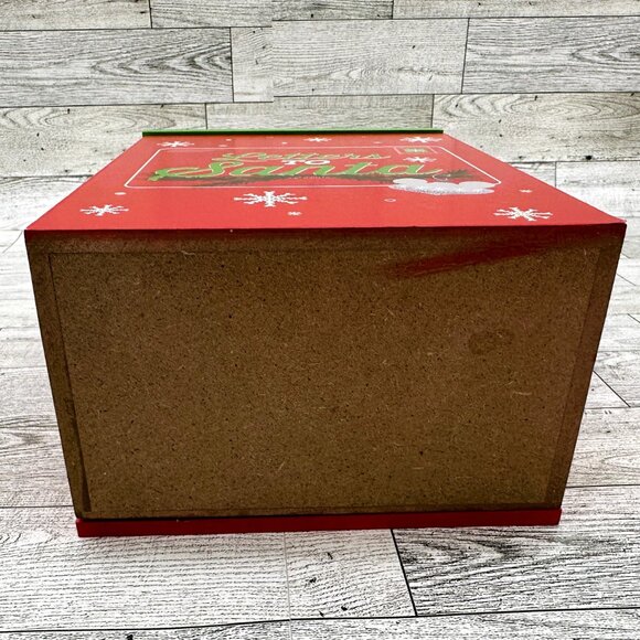 Disney Mickey Mouse LETTERS TO SANTA Wooden Tabletop Mailbox - Picture 10 of 11